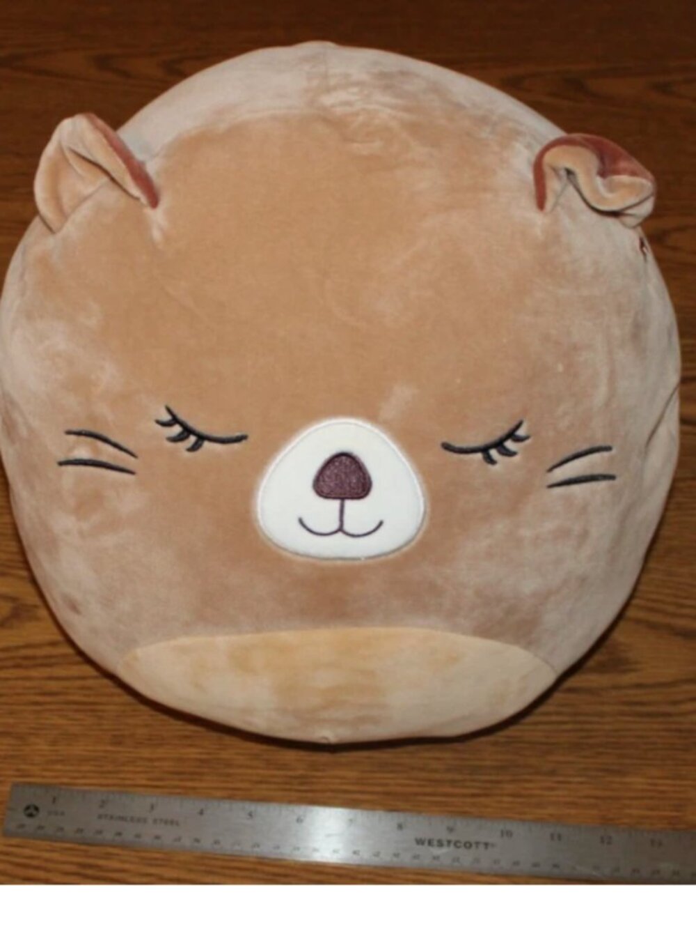 Squishmallow 16" Maisha the Beaver Large Plush Kellytoy Stuffed Animal Toy